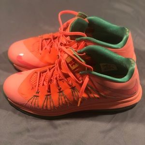 LeBron X Low Watermelon